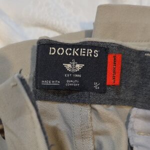 Dockers Beige 360 Flex Trousers 38x32